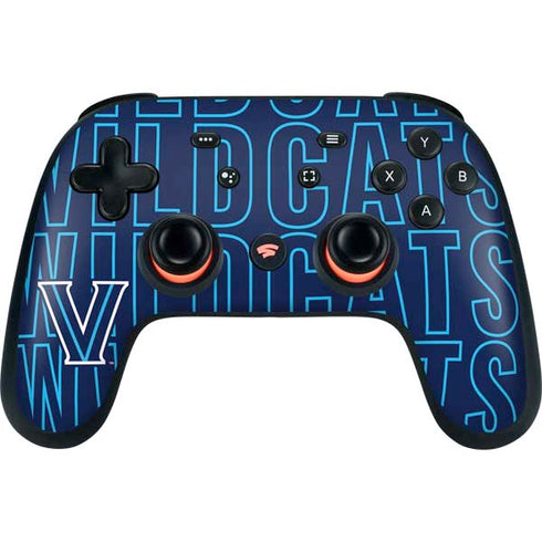 Villanova University Logo Large Google Stadia Controller Skin