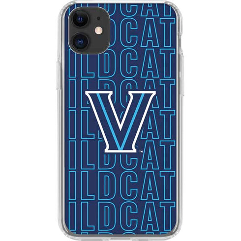 Villanova University Logo Large iPhone 11 Clear Case