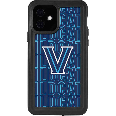 Villanova University Logo Large iPhone 12 Waterproof Case