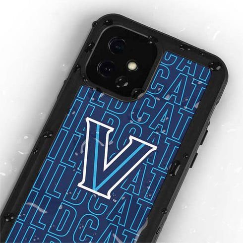 Villanova University Logo Large iPhone 12 Waterproof Case