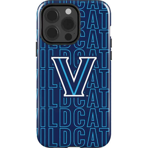 Villanova University Logo Large iPhone 14 Pro Impact Case