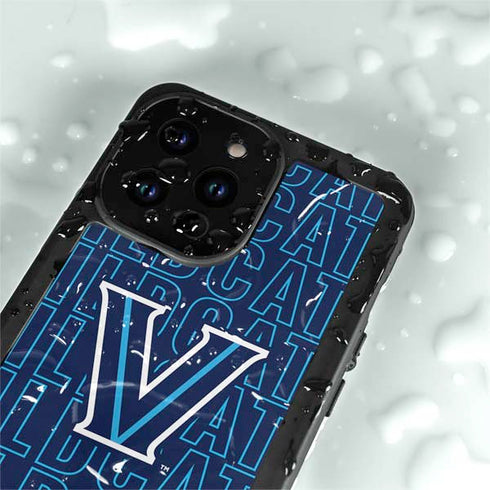 Villanova University Logo Large iPhone 14 Pro Max Waterproof Case