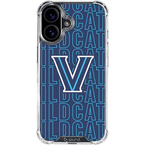 Villanova University Logo Large iPhone 16 Clear Case