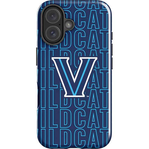 Villanova University Logo Large iPhone 16 Impact Case