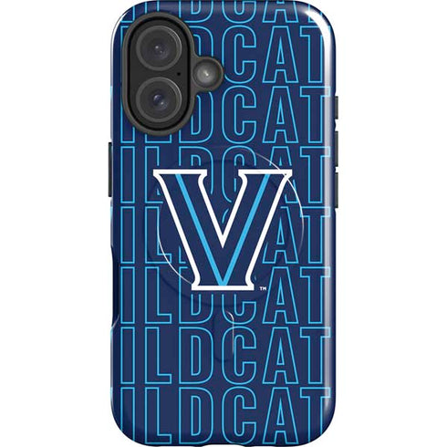 Villanova University Logo Large iPhone 16 Magsafe Impact Case