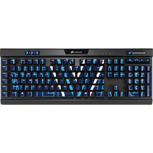 Villanova University Logo Large K95 RGB PLATINUM Mechanical Gaming Keyboard Skin
