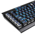 Villanova University Logo Large K95 RGB PLATINUM Mechanical Gaming Keyboard Skin