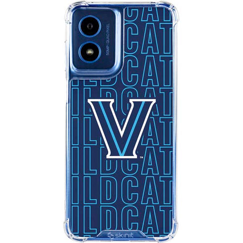 Villanova University Logo Large Moto G Play 4G (2024) Clear Case