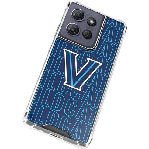 Villanova University Logo Large Moto G Play 5G (2025) Clear Case