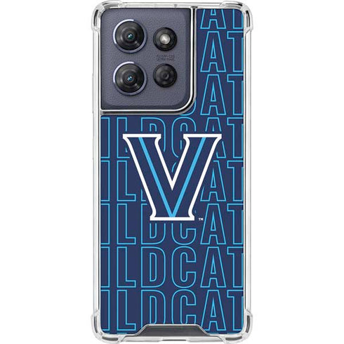 Villanova University Logo Large Moto G Power 5G (2025) Clear Case