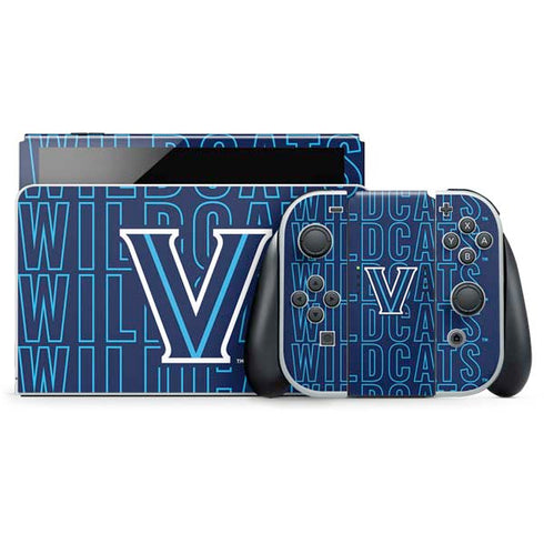 Villanova University Logo Large Nintendo Switch OLED (2021) Skin