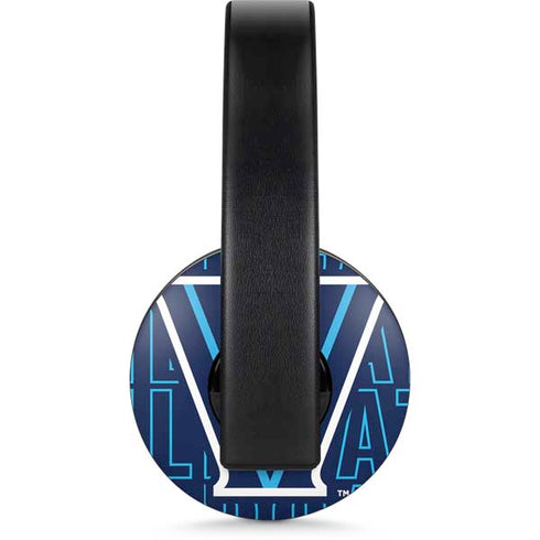 Villanova University Logo Large PlayStation 4 Gold Wireless Headset Skin