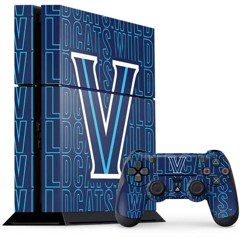 Villanova University Logo Large PS4 Console and Controller Bundle Skin