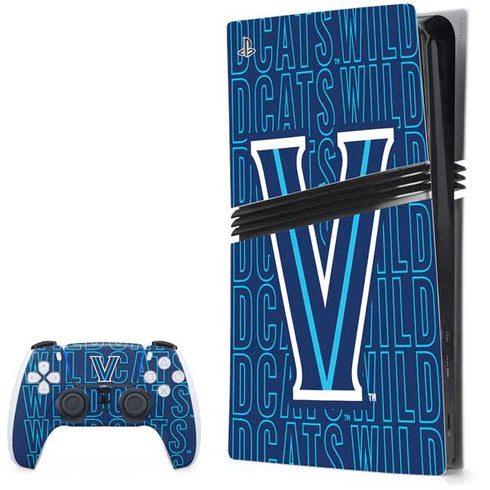 Villanova University Logo Large PS5 Pro Bundle Skin
