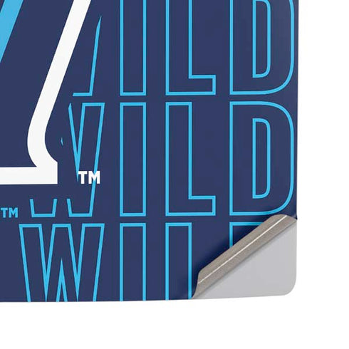 Villanova University Logo Large PS5 Pro Disk Console Skin