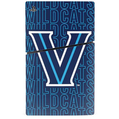 Villanova University Logo Large PS5 Slim Digital Edition Bundle Skin