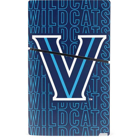 Villanova University Logo Large PS5 Slim Digital Edition Bundle Skin