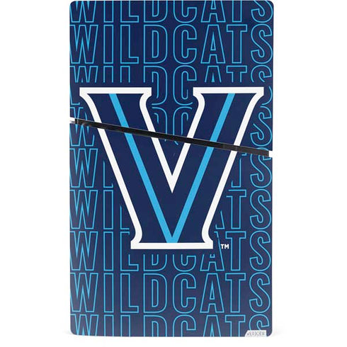Villanova University Logo Large PS5 Slim Digital Edition Console Skin