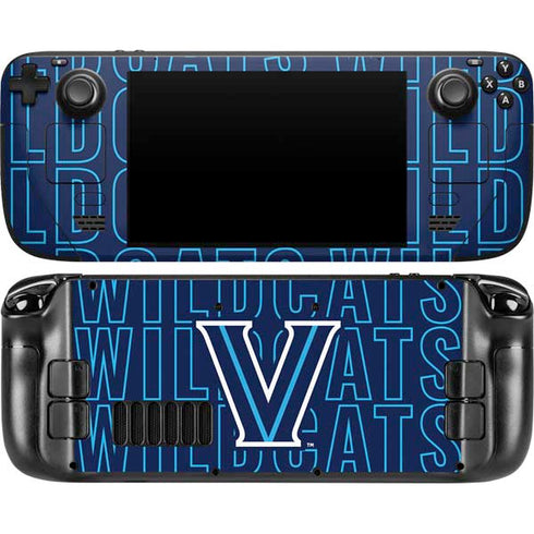 Villanova University Logo Large Steam Deck Handheld Gaming Computer OLED Skin