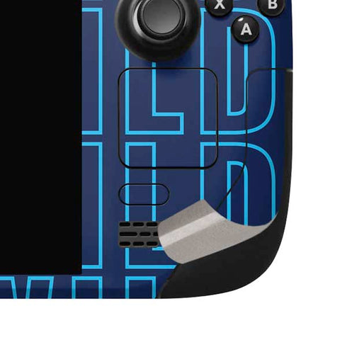 Villanova University Logo Large Steam Deck Handheld Gaming Computer OLED Skin