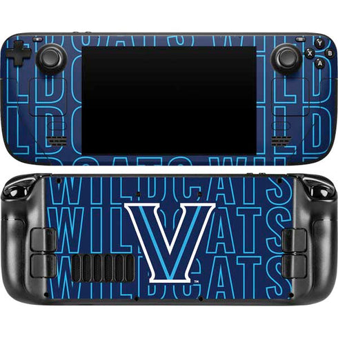 Villanova University Logo Large Steam Deck Handheld Gaming Computer Skin