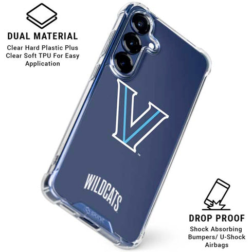 Villanova University 1842 Galaxy S25 Plus Clear Case