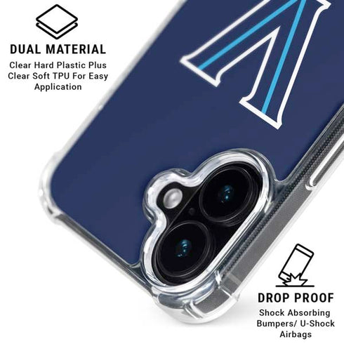 Villanova University 1842 iPhone 16 Clear Case