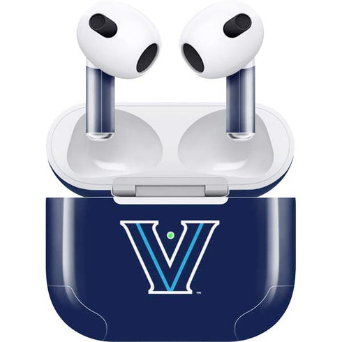 Villanova University V Apple AirPods (3rd Gen 2021) Skin