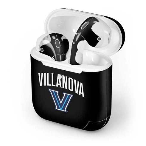 Villanova University V Black Apple AirPods 2 Skin