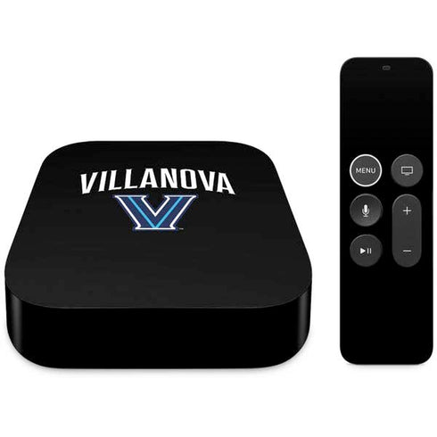 Villanova University V Black Apple TV Skin