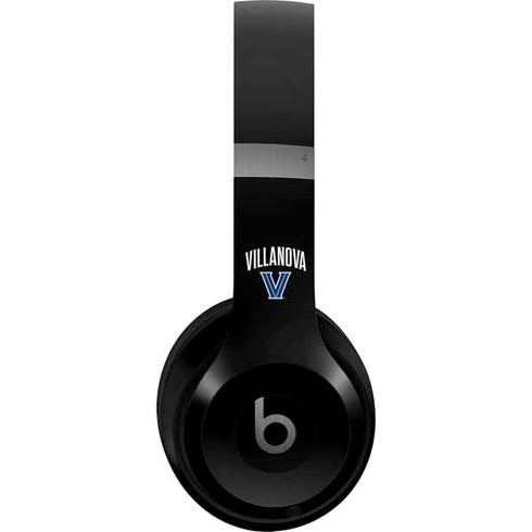 Villanova University V Black Beats Solo 4 Wireless Headphones Skin