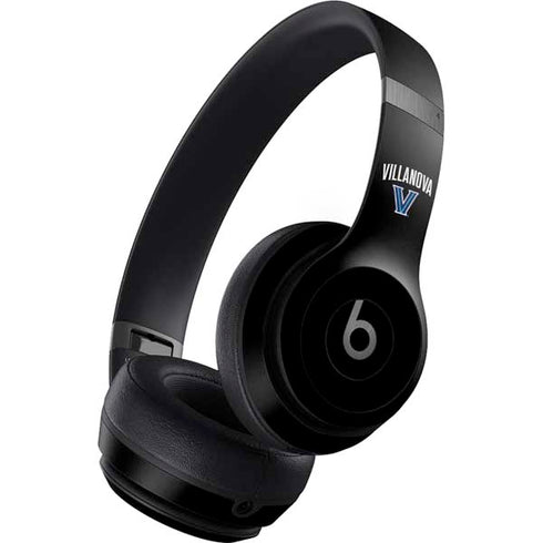 Villanova University V Black Beats Solo 4 Wireless Headphones Skin