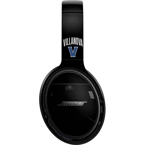 Villanova University V Black Bose QuietComfort 35 II Headphones Skin