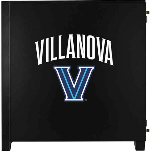 Villanova University V Black Corsair 4000D Tempered Glass Mid-Tower ATX Case Skin