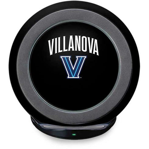 Villanova University V Black Fast Charge Wireless Charging Stand Skin