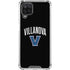 Villanova University V Black Galaxy A12 Clear Case
