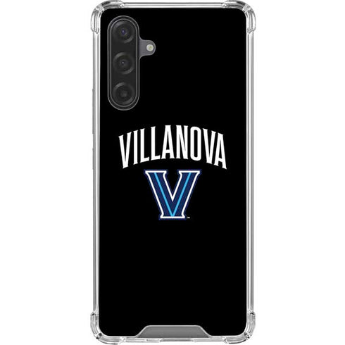 Villanova University V Black Galaxy A17 Clear Case