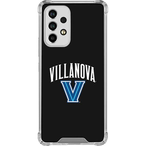 Villanova University V Black Galaxy A33 5G Clear Case
