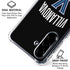 Villanova University V Black Galaxy A36 5G Clear Case