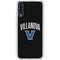 Villanova University V Black Galaxy A50 Clear Case