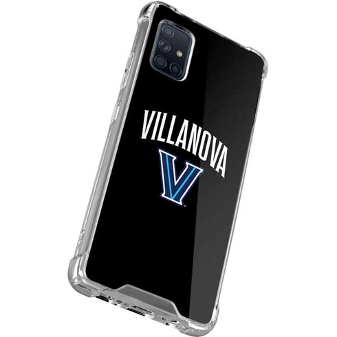 Villanova University V Black Galaxy A51 5G Clear Case