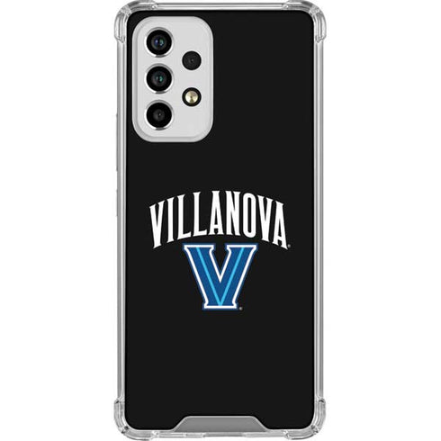 Villanova University V Black Galaxy A53 5G Clear Case