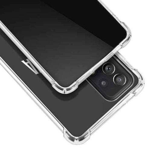 Villanova University V Black Galaxy A72 5G Clear Case