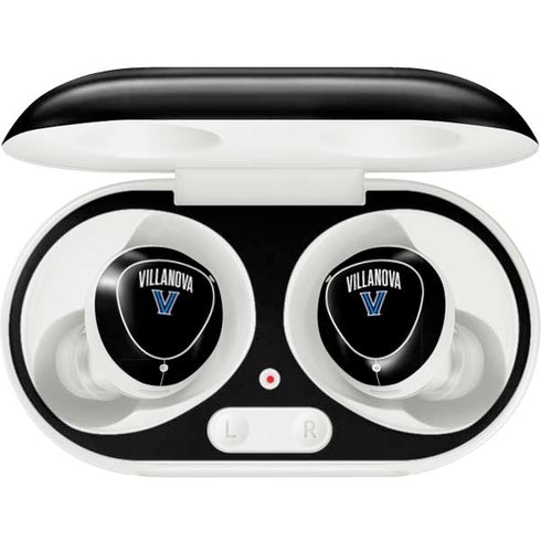 Villanova University V Black Galaxy Buds Plus Skin