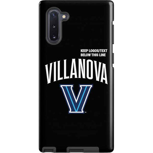 Villanova University V Black Galaxy Cases