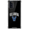 Villanova University V Black Galaxy Note20 5G Clear Case