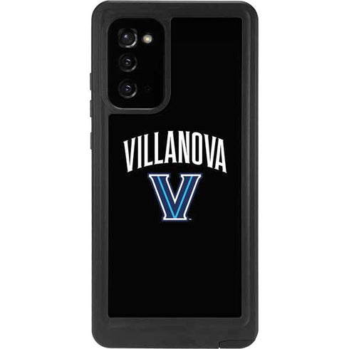 Villanova University V Black Galaxy Note20 5G Waterproof Case