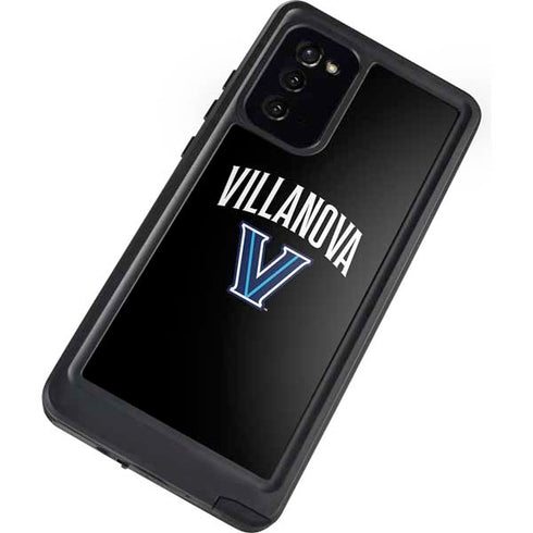 Villanova University V Black Galaxy Note20 5G Waterproof Case
