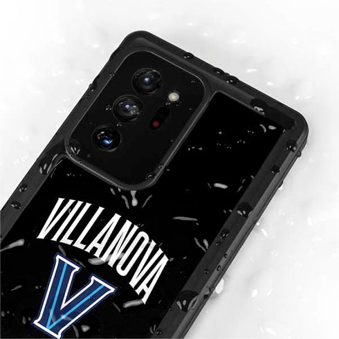 Villanova University V Black Galaxy Note20 Ultra 5G Waterproof Case