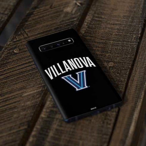 Villanova University V Black Galaxy S10 Plus Skin